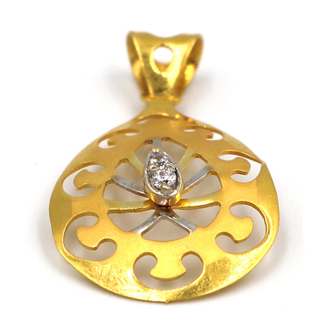 22K Gold Pendant No Making Charge BG80000176-1