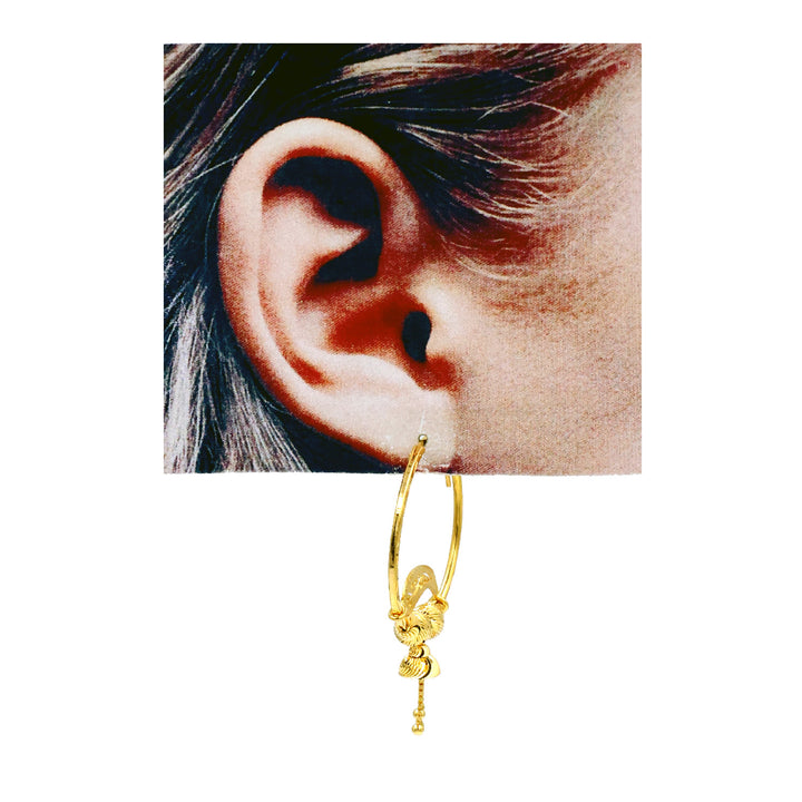 Classic 22K Gold Earrings