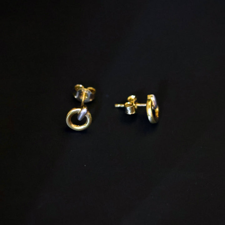 18K Gold Earrings No Making Charges BG80002470