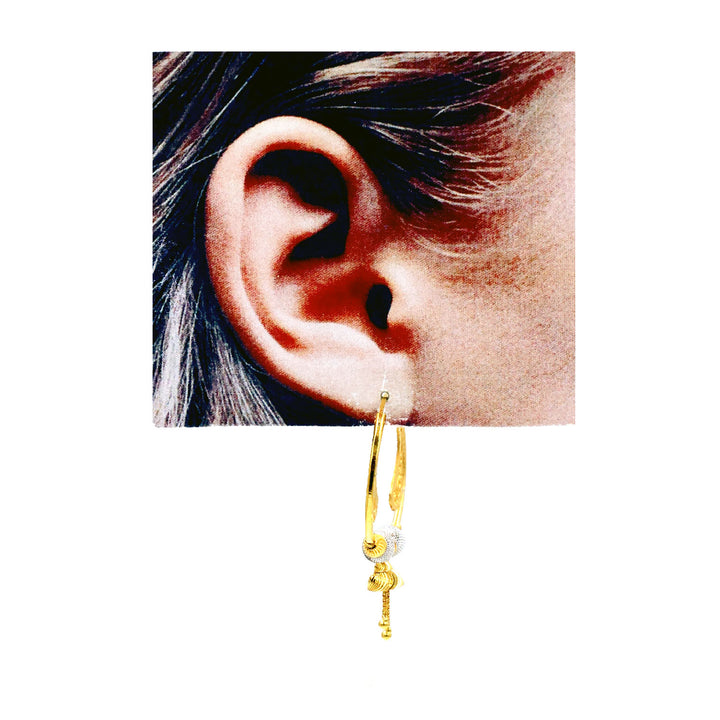 Classic 22K Gold Earrings