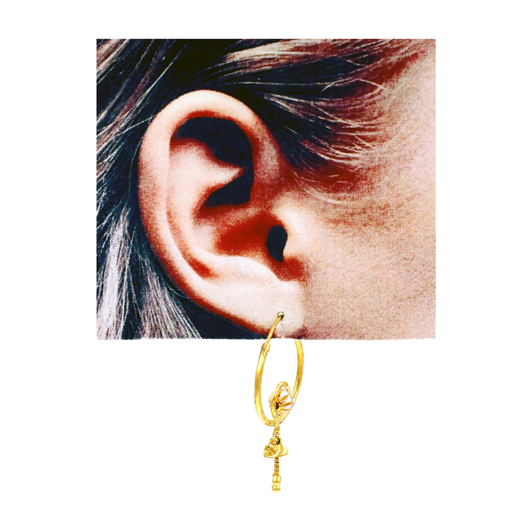 Classic 22K Gold Earrings