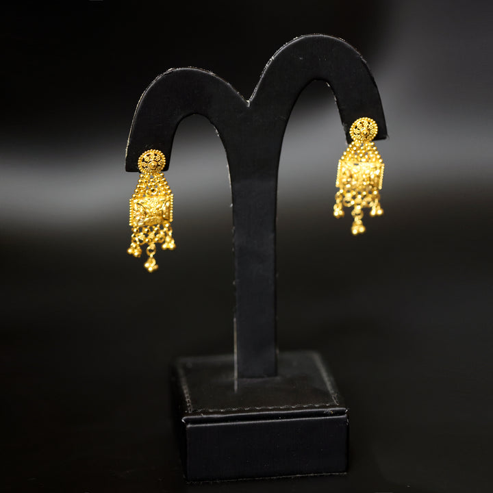 22K Gold Earrings No Making Charges BG80003230