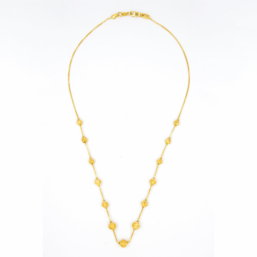 22K Gold Necklace BG80003424