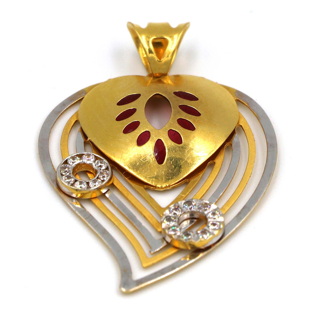 22K Gold Pendant No Making Charge BG80005297