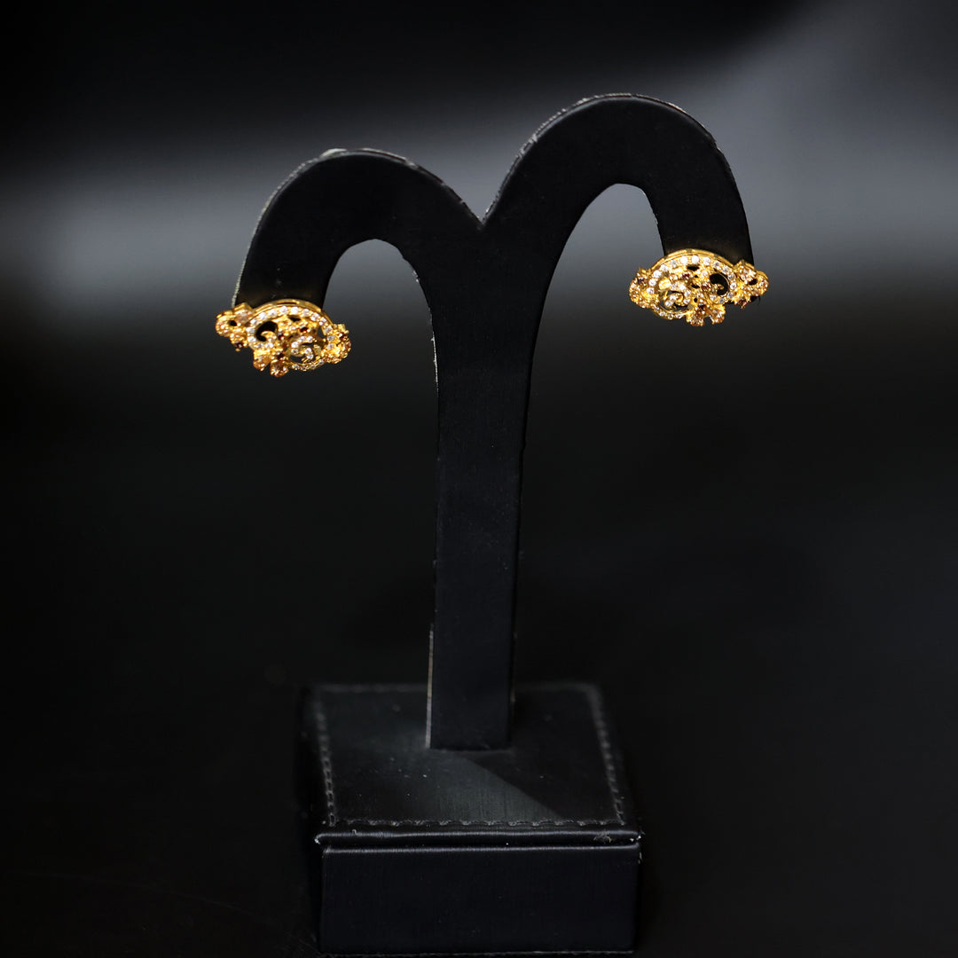 22K Gold Earrings No Making Charges BG80008893