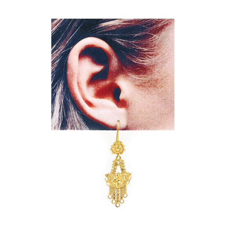 21K Gold Earrings BG80010193