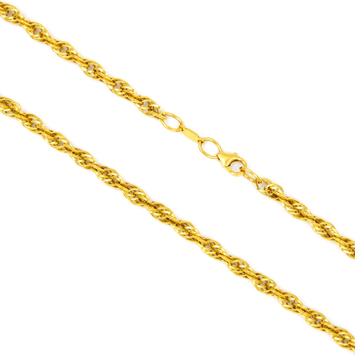 21K Gold Rope Chain BG80011245