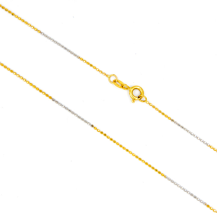 21K Gold Ball Chain