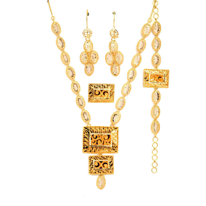 21K Gold Jewellery Elegance Set