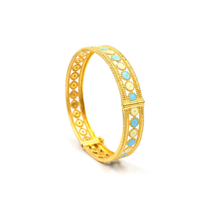 21K Gold Bangle AFBG01713