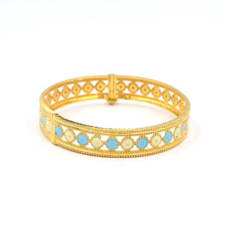 21K Gold Bangle AFBG01713