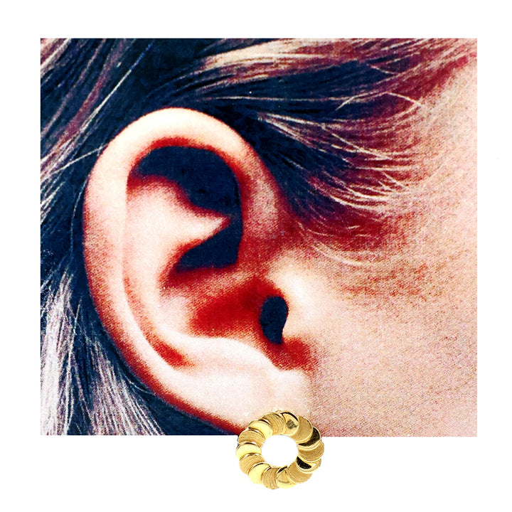 18K Gold Earrings