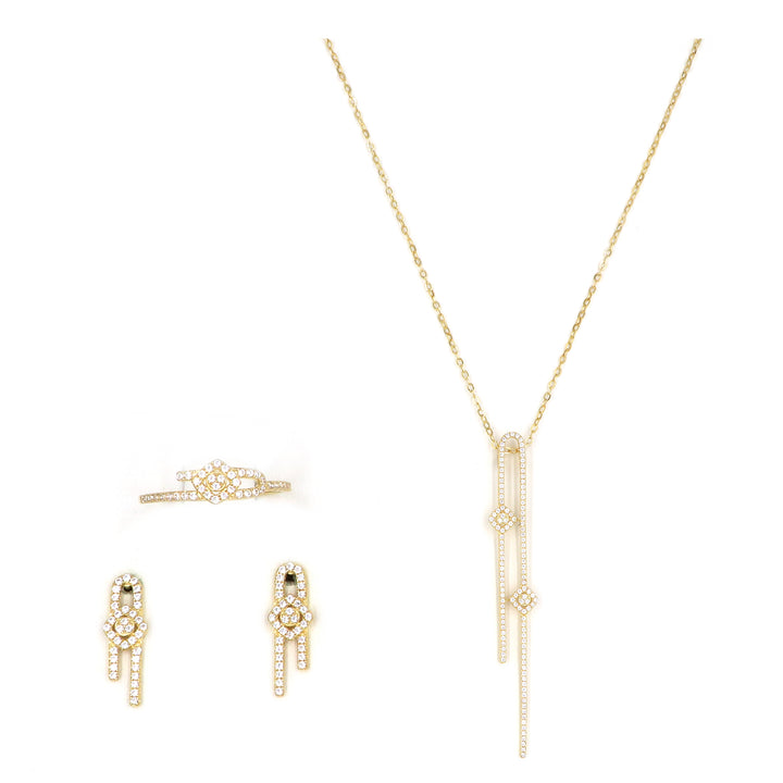 18K Gold Jewelry Set AFP00129