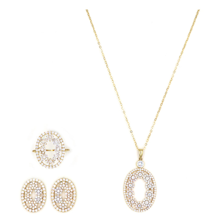 18K Gold Jewelry Set BG80005090