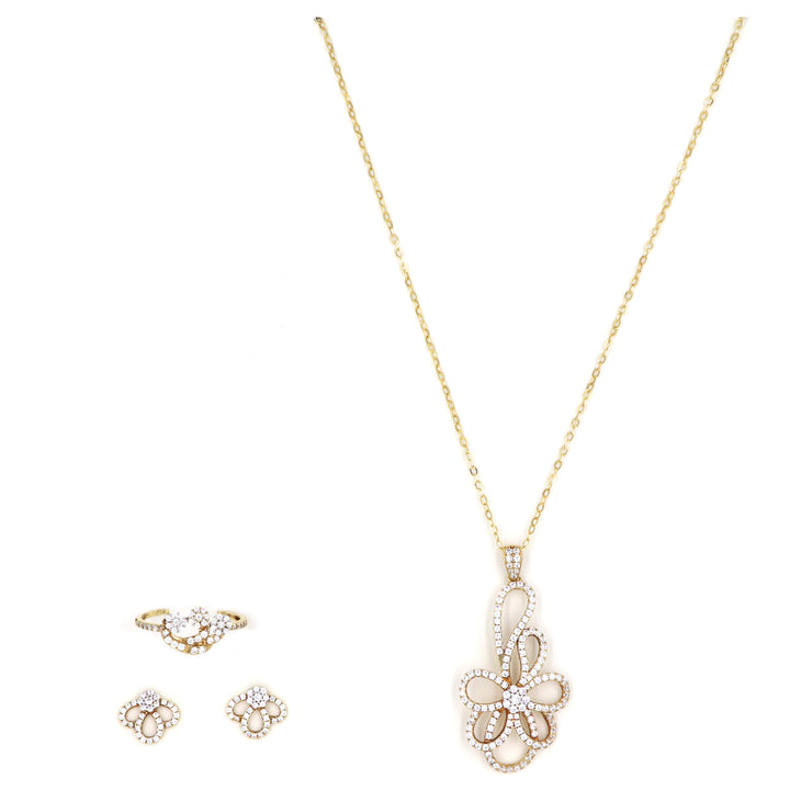 18K Gold Jewelry Set BG80004943