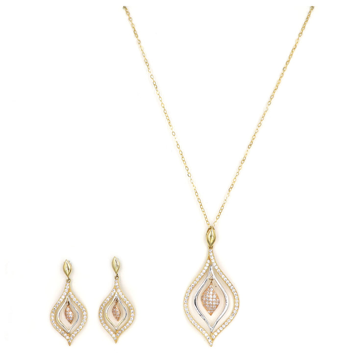 18K Gold Jewelry Set AFP02828