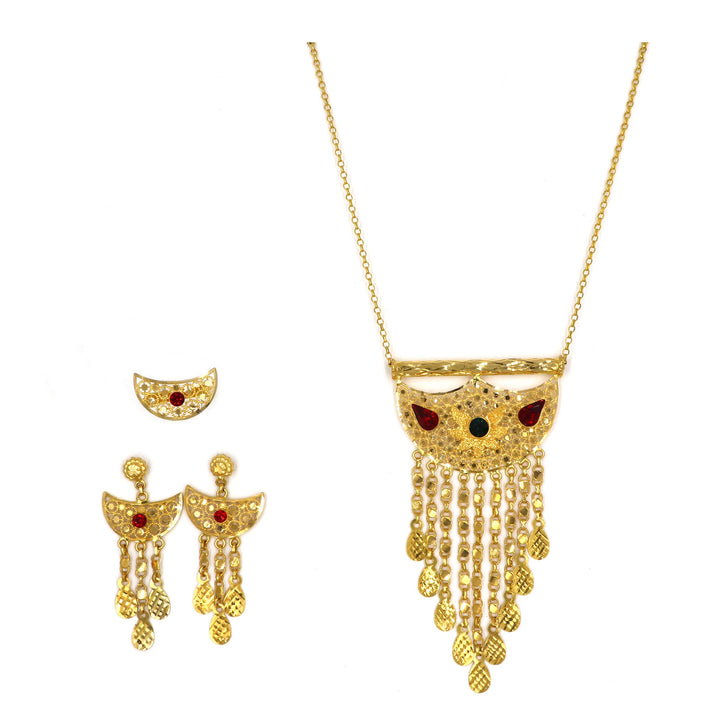 21K Gold Jewelry Set AFP02788