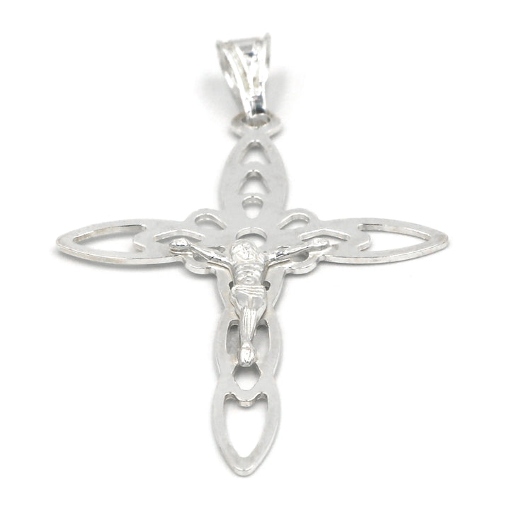 Silver Cross Pendant Al Fanan Jewellery