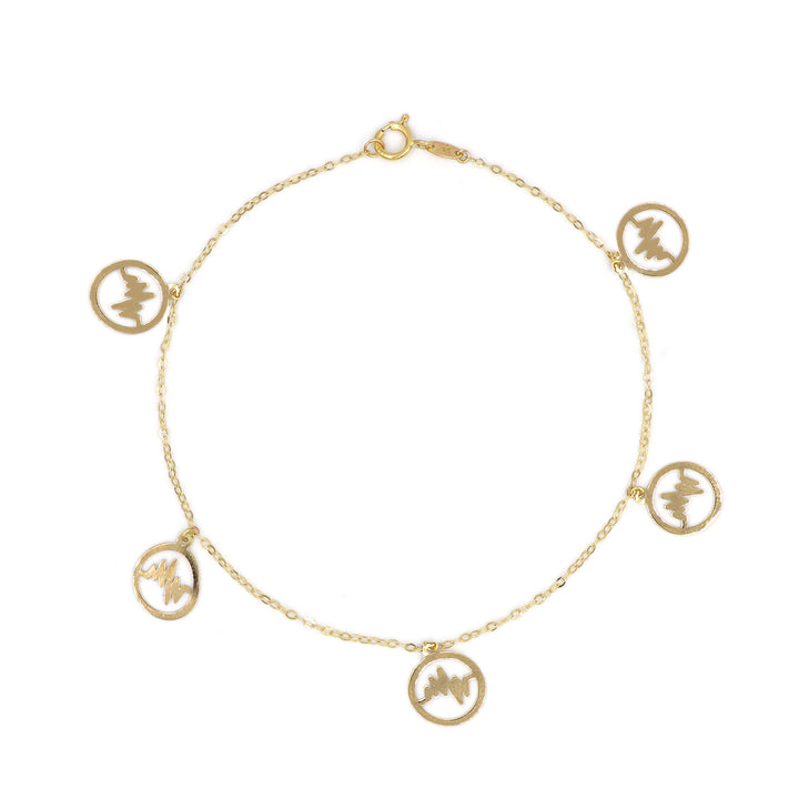 18K Gold Bracelet AFB06912