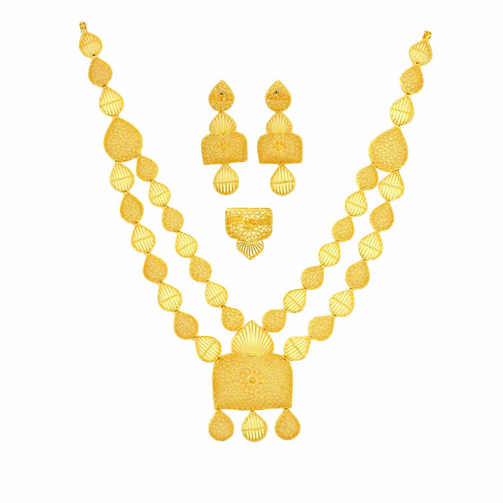 22K Gold Full Set | Kolkata Design | Custom Made