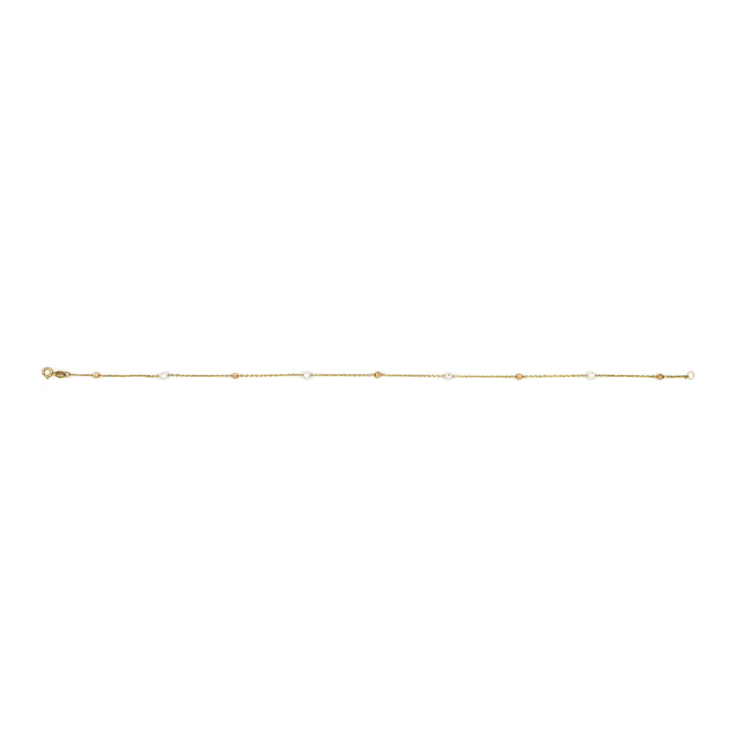 18K Gold Anklet AFA00653