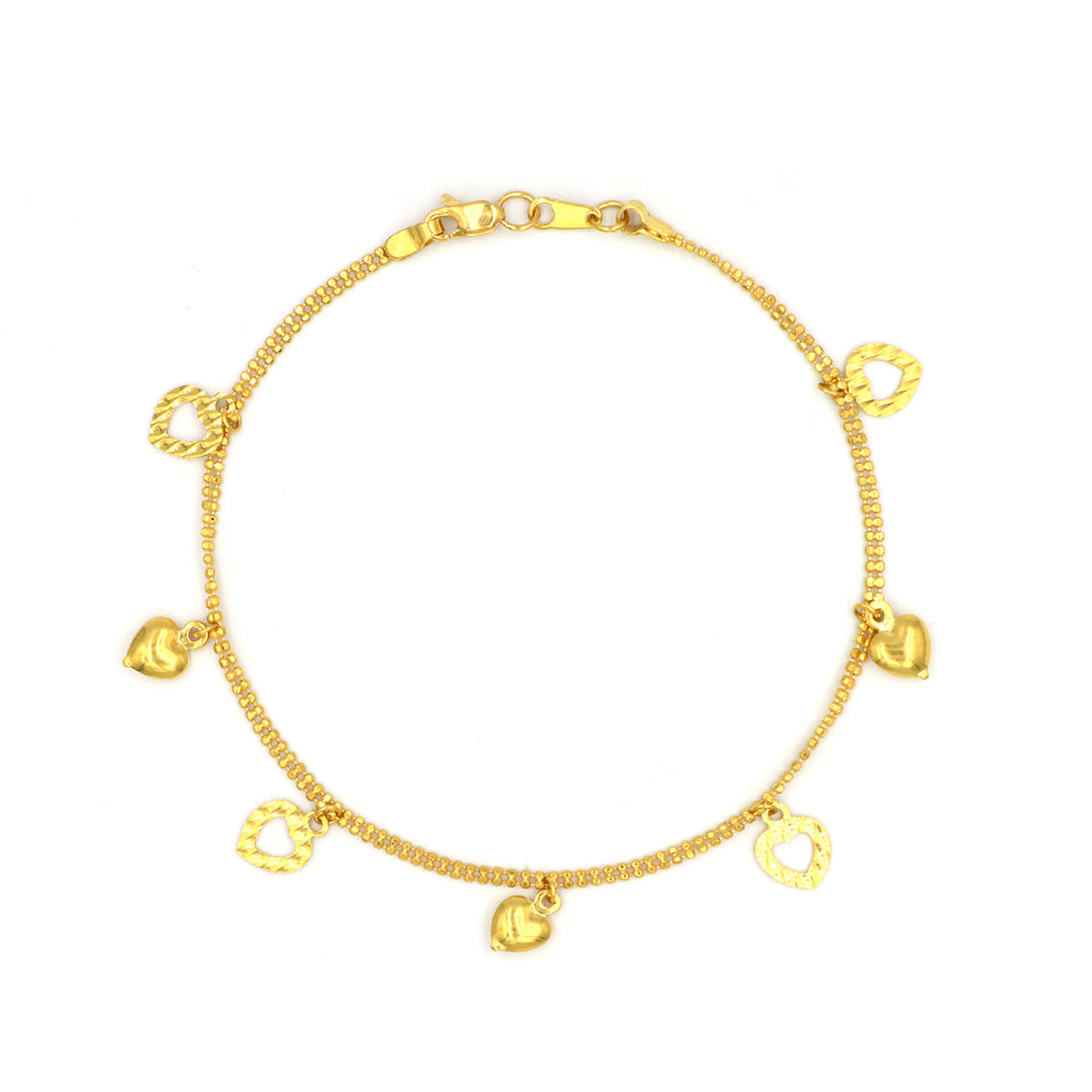 22K Gold Bracelet AFB06222 GoldGift