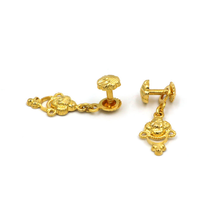 22K Gold Earrings AFE01659 GoldGift