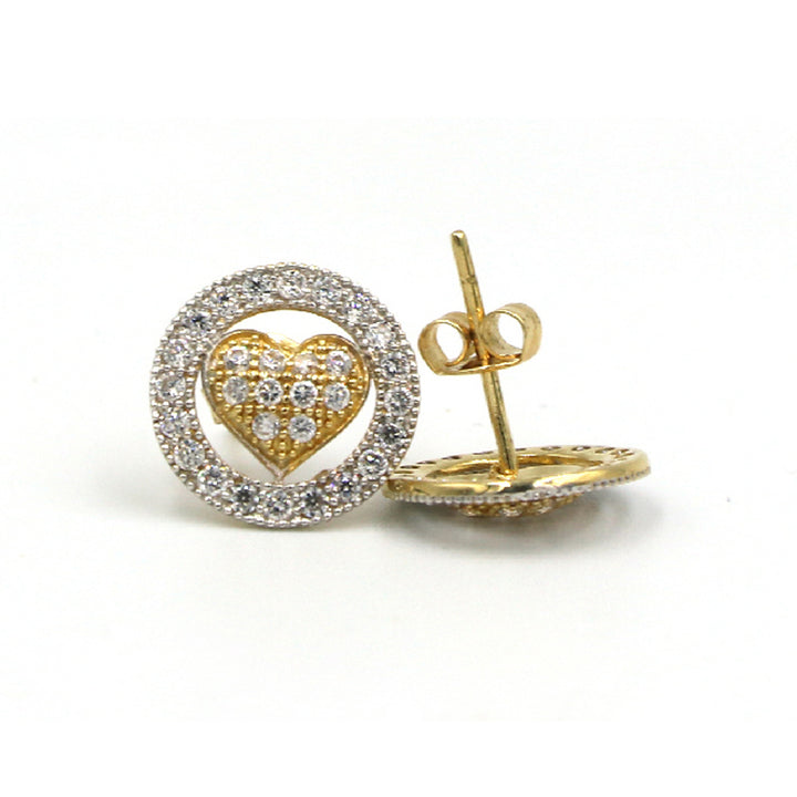 18K Gold Earrings AFE03071