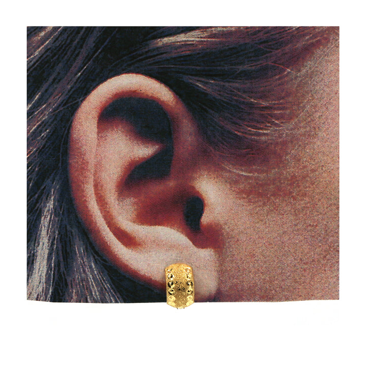 18K Gold Earrings AFE03898