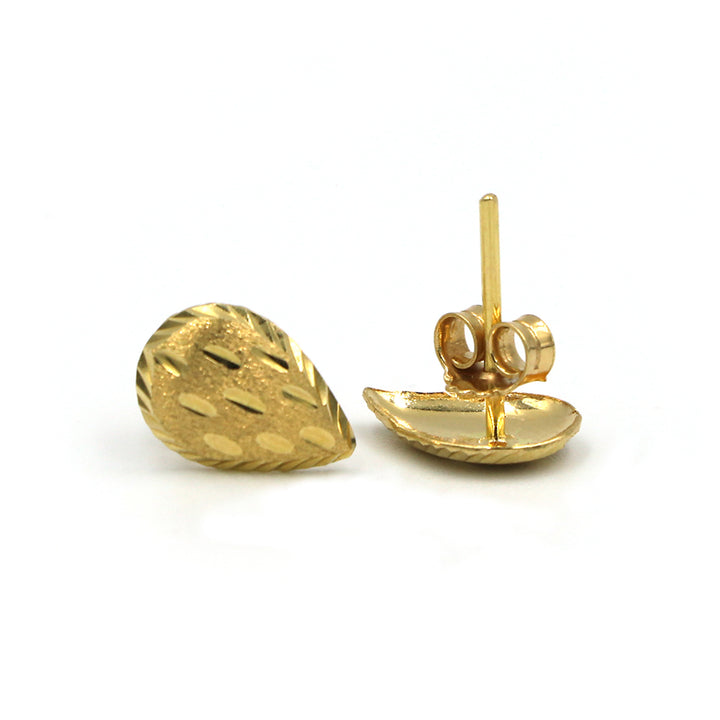 18K Gold Earrings AFE03911