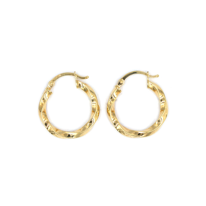 18K Gold Earrings AFE04413 GoldGift