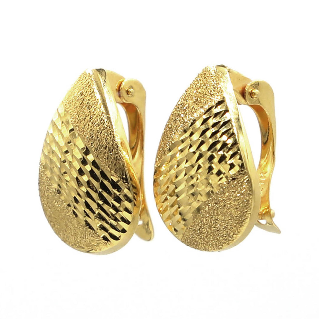 21K Earrings - Al Fanan Jewellery