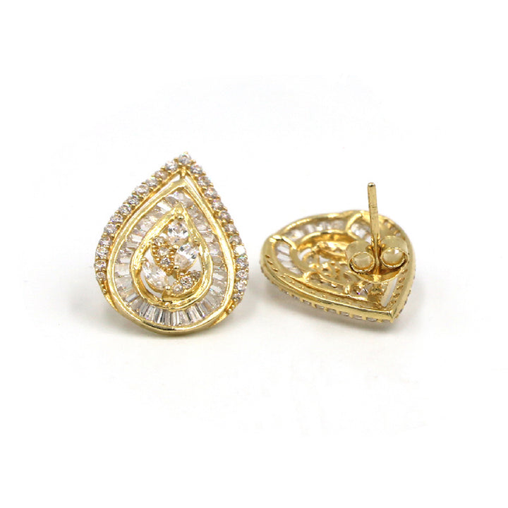 18K Gold Earrings AFE04998