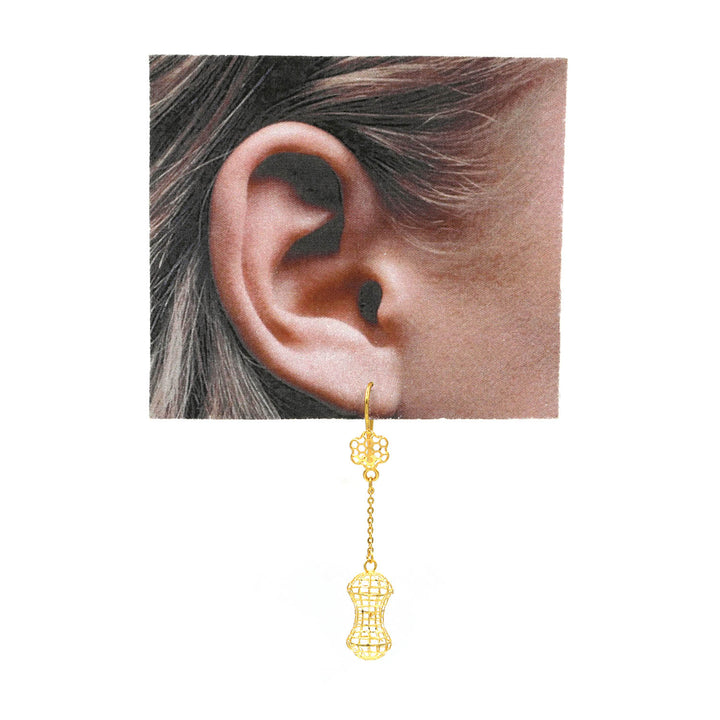 21K Earrings - Al Fanan Jewellery