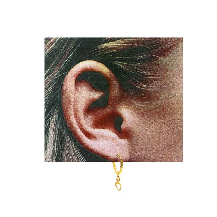 22K Gold Earrings AFE05668 GoldGift
