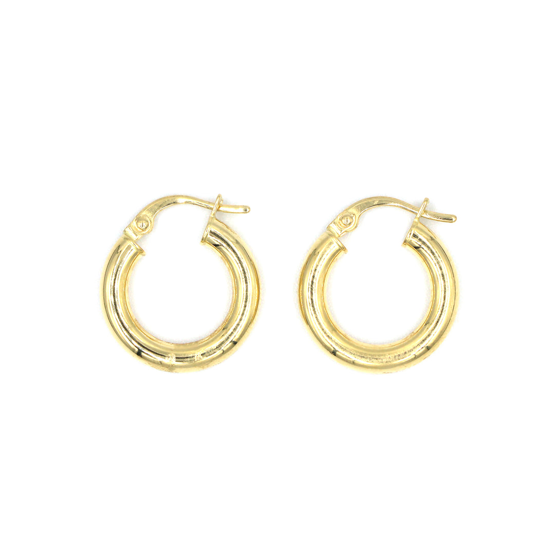 18K Gold Earrings AFE05753 GoldGift