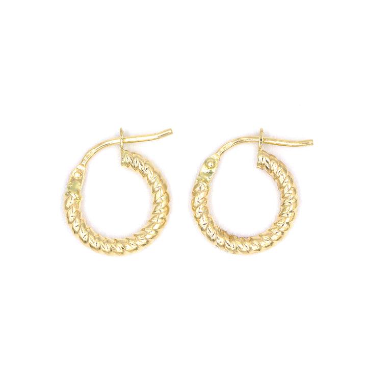 18K Gold Earrings AFE05791 GoldGift