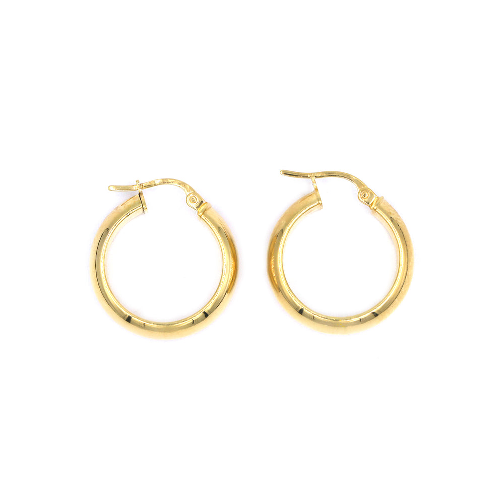 18K Gold Earrings AFE05841 GoldGift