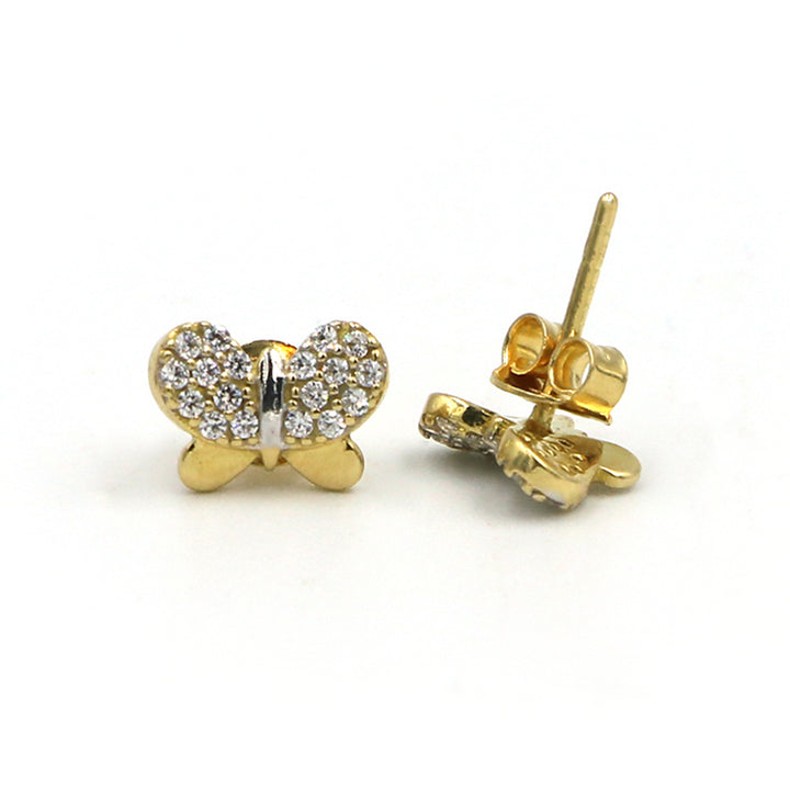 18K Gold Earrings AFE05945