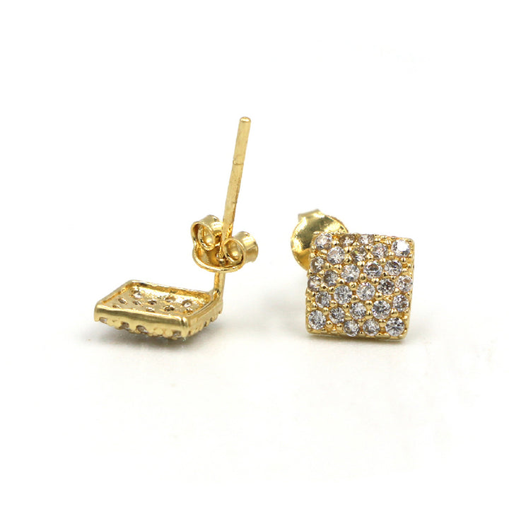 18K Gold Earrings AFE06219