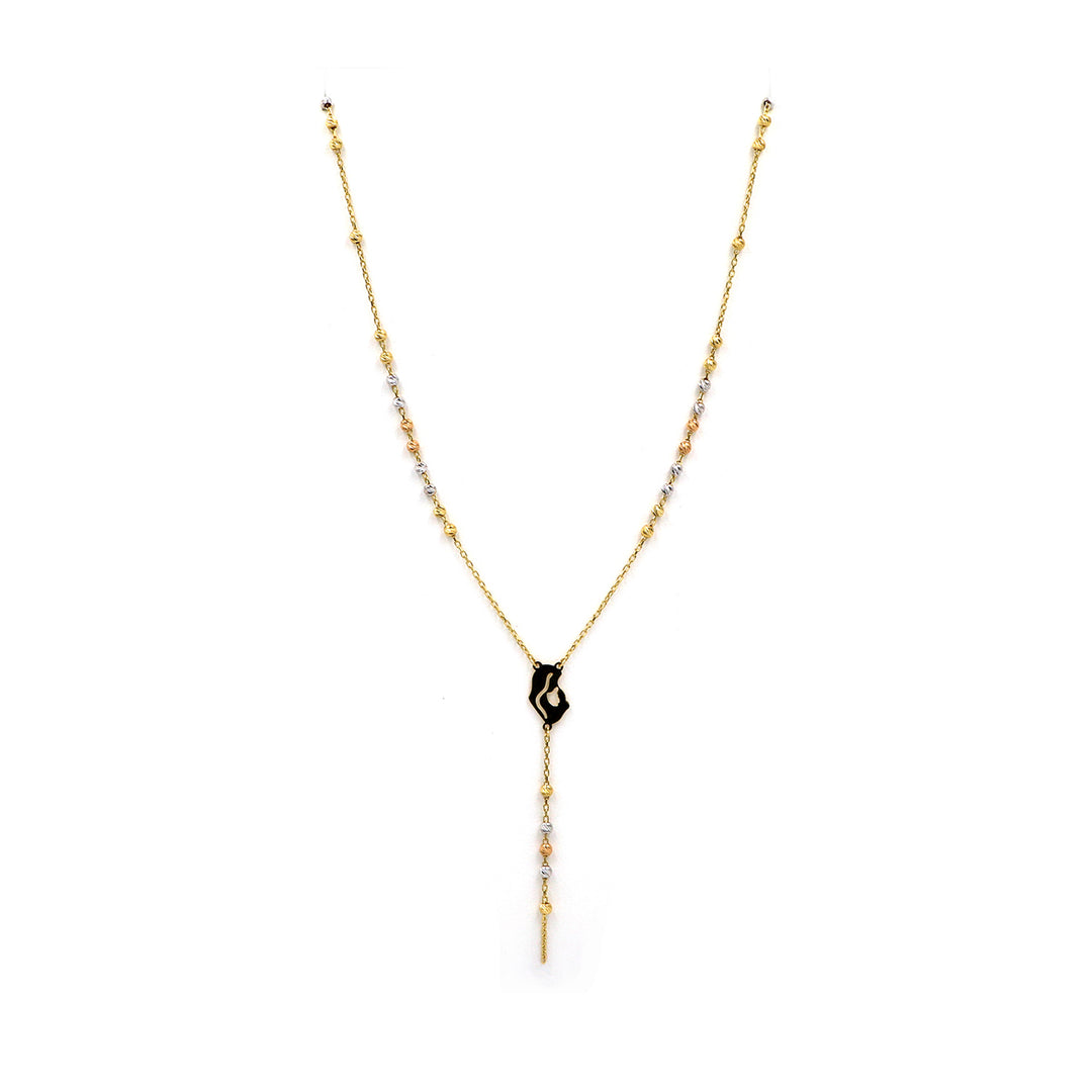 18K Gold Necklace AFN01097