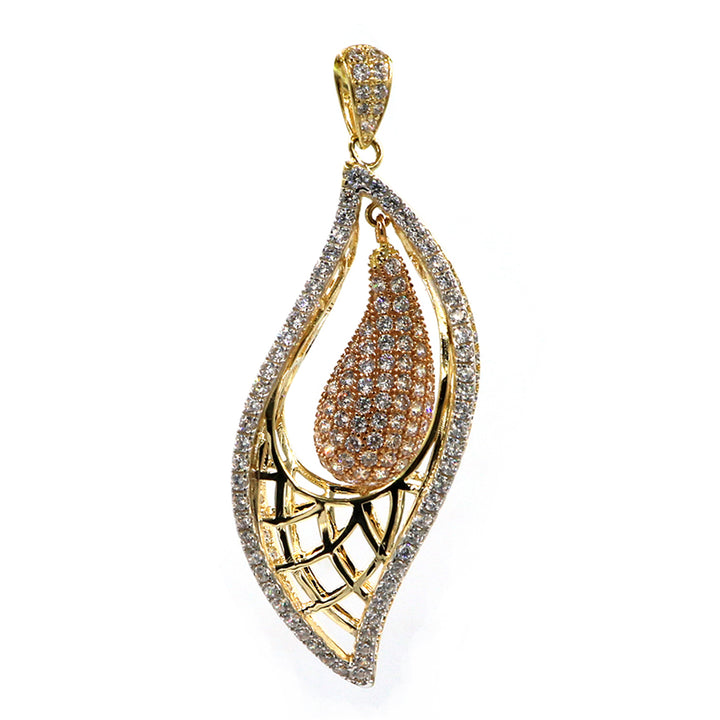 18K Gold Pendant No Making Charges AFP01626 GoldGift