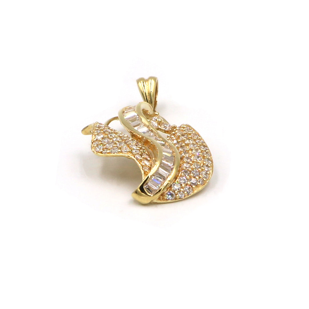 18K Gold Pendant No Making Charges AFP01983 GoldGift