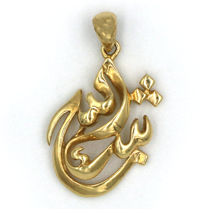 18K Gold Pendant AFP03057