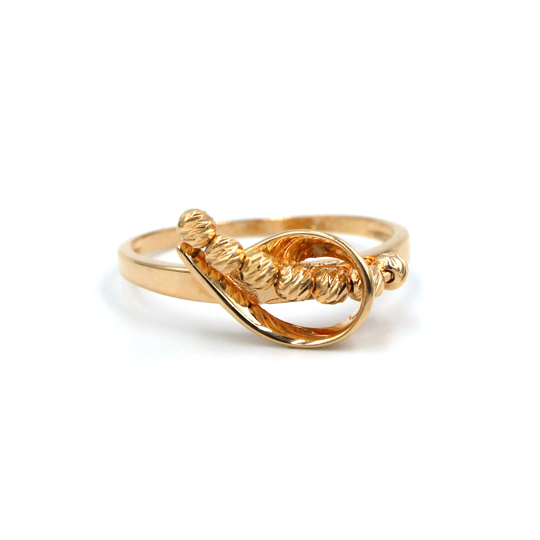 21K Gold Ring AFR01495 GoldGift