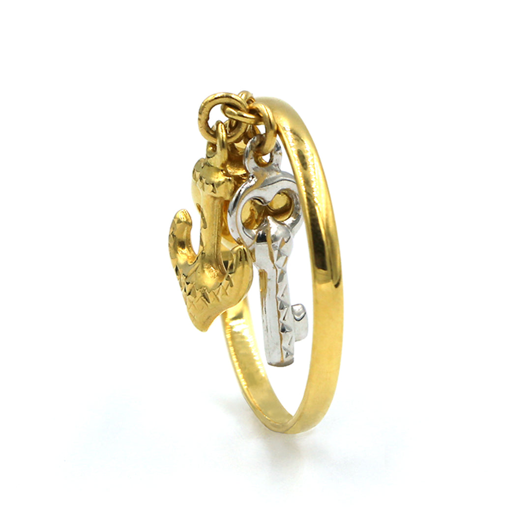 22K Gold Ring AFR04509 GoldGift