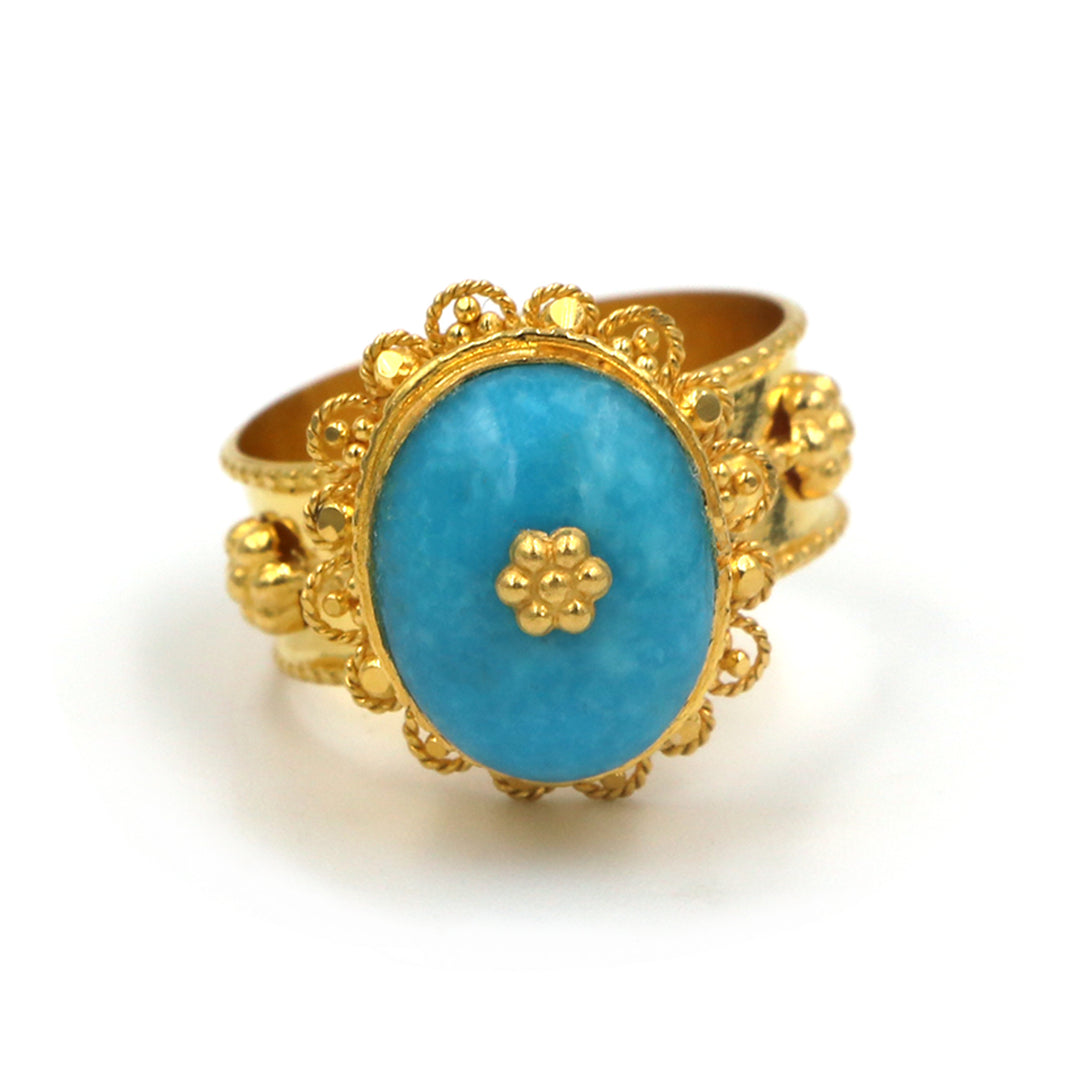 21K Gold Ring AFR06249