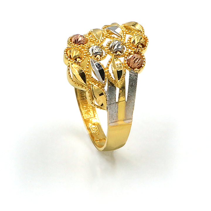 22K Gold Ring AFR06534 GoldGift