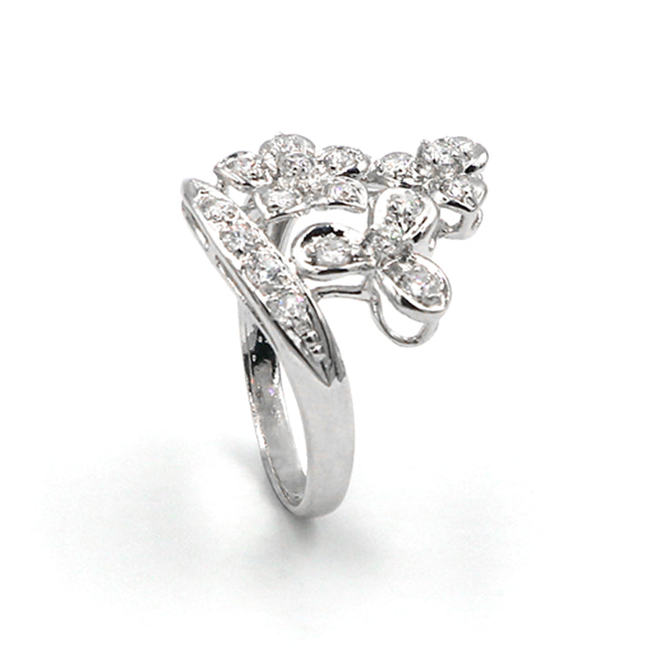 18K White Gold Ring BG80002054 GoldGift