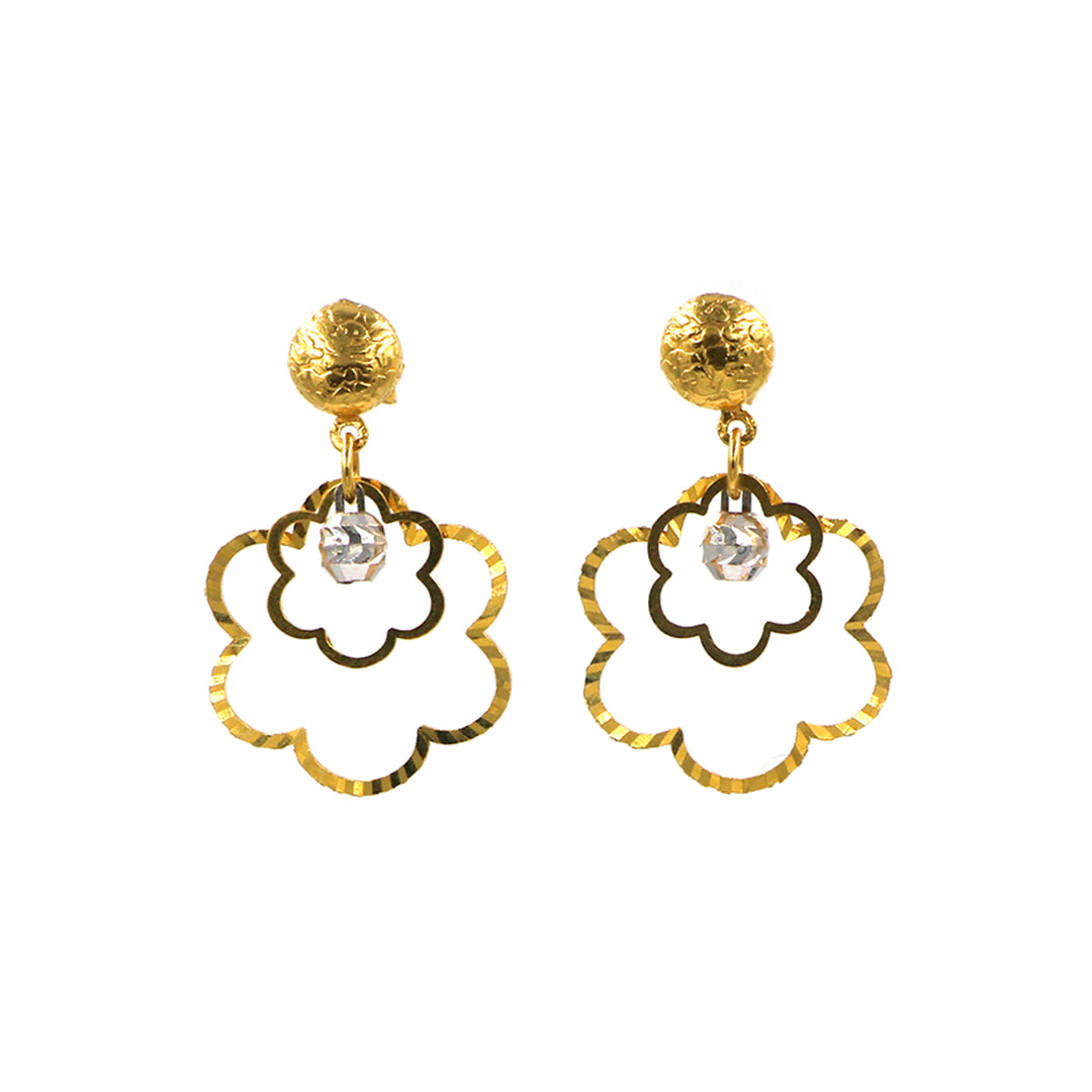 22K Gold Earrings BG80005716 GoldGift